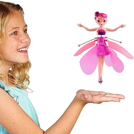 Girls Fairy Princess Doll Flying Aero craft Kids Toy