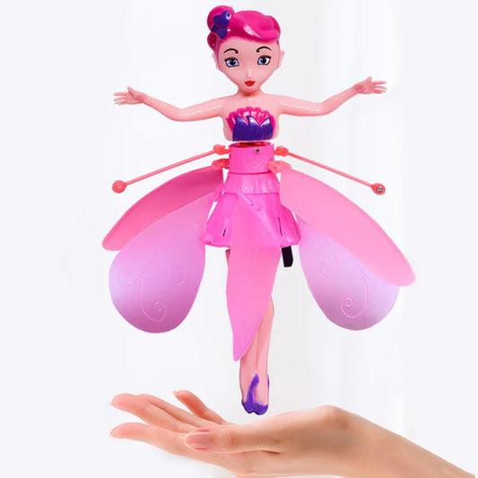 Girls Fairy Princess Doll Flying Aero craft Kids Toy